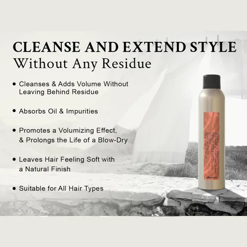 Miniatura 7 de Davines Este es un champú seco invisible, sin retención, refresca y limpia, absorbe el aceite y extiende las explosiones, sin residuos blancos ni
