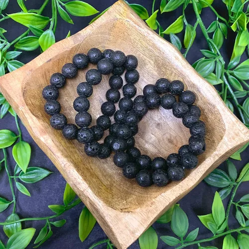 Miniatura 283 de Gem Avenue Handmade Round Bead Stretch Bracelet Unisex Natural Stone Beaded Jewelry for Men & Women, Elastic Wristband for Daily Wear