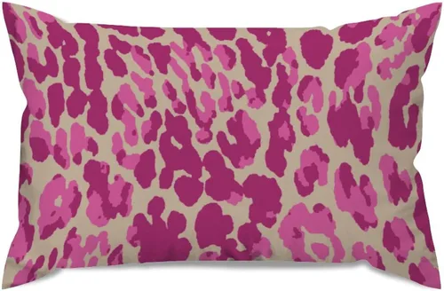 Miniatura 90 de ArogGeld Funda de almohada para sofá, guepardo y leopardo, estampado de leopardo, funda de cojín decorativa de granja para sala de estar