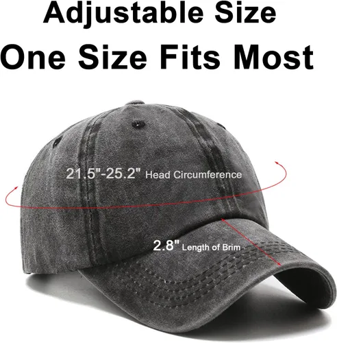 Miniatura 2 de NPJY Baseball Cap Golf Dad Hat Adjustable Original Classic Low Profile Cotton Hat Unconstructed Plain Cap Men Women