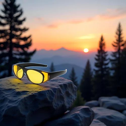 Miniatura 3 de Gafas infrarrojas de visión nocturna - Gafas de conducción con protección UV, gafas térmicas ajustables, gafas de visión nocturna IR para montar al