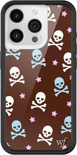 Miniatura 52 de Wildflower - Fundas compatibles con Apple iPhone 15 Pro Protector de goma negro, certificado de prueba de caída de 4 pies, propiedad de mujeres