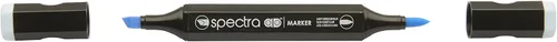 Miniatura 13 de AD Marker Chartpak Spectra, Tri-Nib y cepillo de doble punta, azul horizonte, 1 cada uno (S015AD)