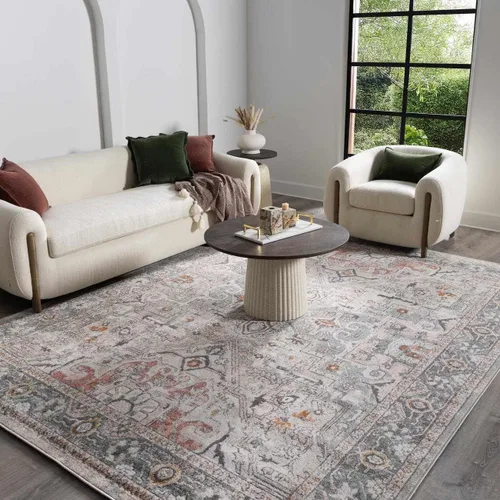 Miniatura 9 de Hauteloom Bolinas - Alfombra tradicional oriental para sala de estar, estilo bohemio vintage, estilo boho, alfombra contemporánea abstracta