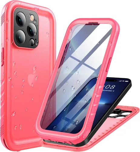 Miniatura 36 de Cozycase TOP Funda impermeable para iPhone 17 Pro Max - Grado militar resistente a todo 360 con protector de cámara de pantalla, doble IP68 a prueba
