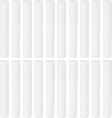 PATIKIL Varillas de filtro de algodón humidificador, 20 piezas de repuesto de mechas de filtro para mini humidificadores USB, difusor portátil (2.76