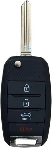 Miniatura 8 de LadyCent 1 funda plegable para llave inteligente Kia K2 K3 K5 Carens Cerato Forte Sorento, para Hyundai Avante Santafe, 4 botones TOY40