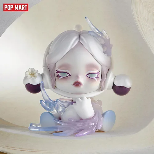 Miniatura 4 de POP MART SKULLPANDA - Figuras de la serie The Ink Plum Blossom, figuras de caja ciega de SKULLPANDA, figuras de acción de diseño aleatorio, juguetes