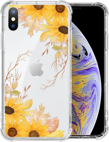 Miniatura 32 de Funda compatible con iPhone XR, TPU suave, transparente, a prueba de golpes, funda protectora transparente para iPhone XR, cactus