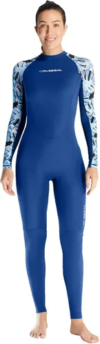 Miniatura 7 de Aivtalk Traje de buceo de cuerpo completo para hombre, manga larga, cremallera trasera, traje de neopreno con protección solar UV, refrescante, A