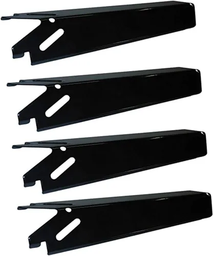 P9943A (paquete de 4) placas térmicas de acero de porcelana de 14 7/8 pulgadas de repuesto para Brinkmann 810-4221-S, 810-6420-S