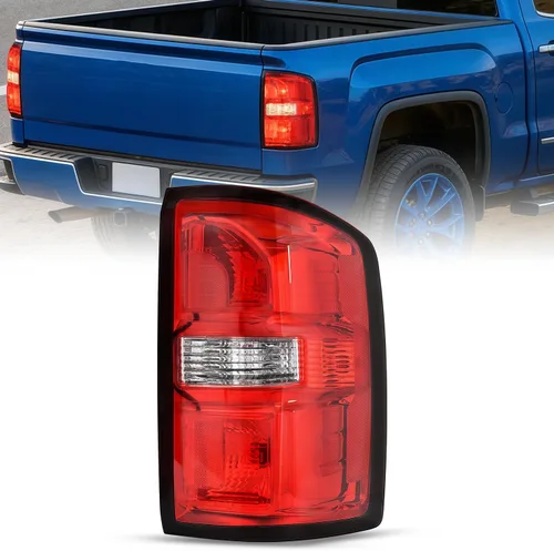 Miniatura 12 de Nilight Conjunto de faros compatible con GMC Sierra 1500 2500HD 3500HD 2014 2015 2016 2017 2018 Carcasa negra base Reflector ámbar Lentes