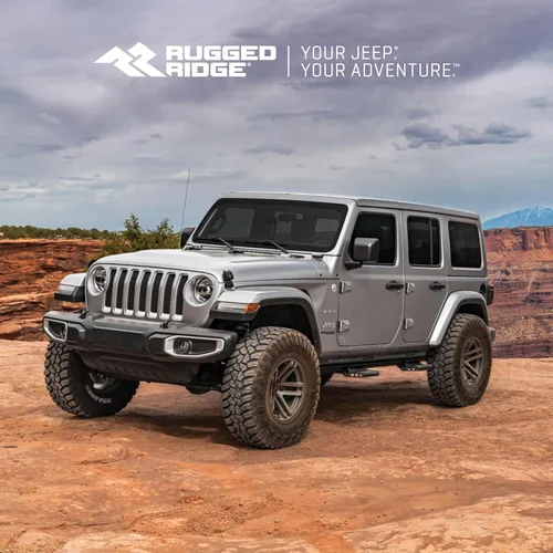 Miniatura 6 de Rugged Ridge Revestimientos de piso trasero para Jeep Wrangler JLU Negro 12950.48 Compatible con Jeep Wrangler JLU 2018-2025 de 4 puertas