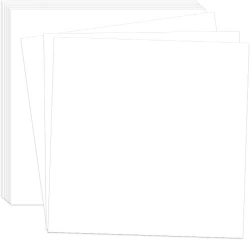 Miniatura 7 de Cartulina blanca de 4 x 6 pulgadas, paquete de 50 tarjetas de índice de peso pesado de 110 libras/300 GSM, papel grueso para postales, invitaciones