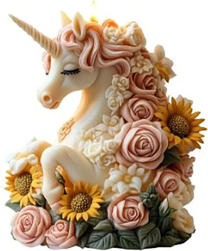 Miniatura 10 de Molde de resina rosa - Moldes de flores y bolas 3D para fundición de resina y fabricación de velas ZL-397