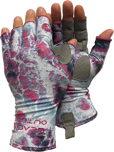 Miniatura 11 de Glacier Glove Islamorada 50+ Sun Protection Durable Lightweight Breathable Quick-Dry Fingerless Outdoor Fishing Sun Glove