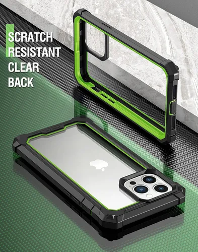 Miniatura 6 de Poetic Guardian Series - Funda diseñada para iPhone 13 Pro Max de 6.7 pulgadas, híbrida de cuerpo completo, a prueba de golpes, con protector