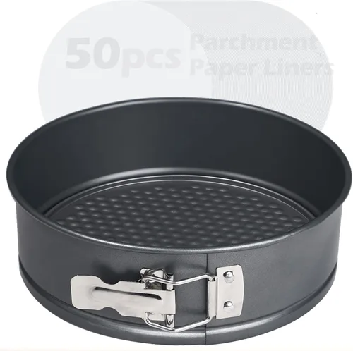 Miniatura 11 de Webake Springform - Molde para tartas de queso de 12 pulgadas, antiadherente con parte inferior extraíble, molde grande para hornear para Navidad