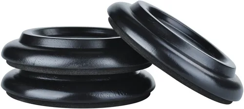 Copas de madera maciza para piano de cola, juego de 3 ruedas de piano, protectores de suelo para patas de piano, almohadillas de protección con