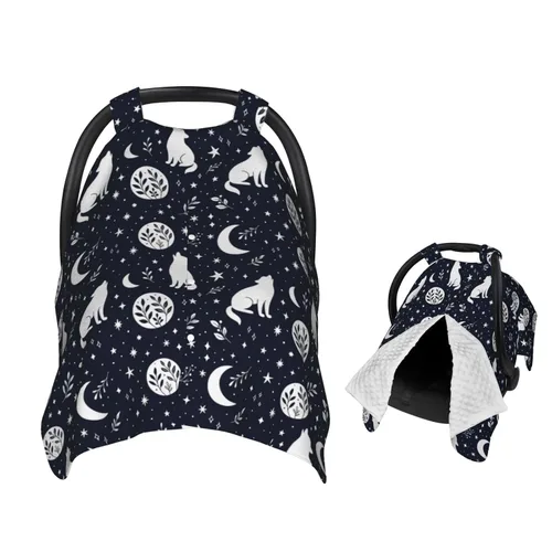 Miniatura 18 de Linda manta para asiento de auto de bebé de pato de malardo, cubierta de lactancia para recién nacido, manta para regalo de ducha de recién nacido