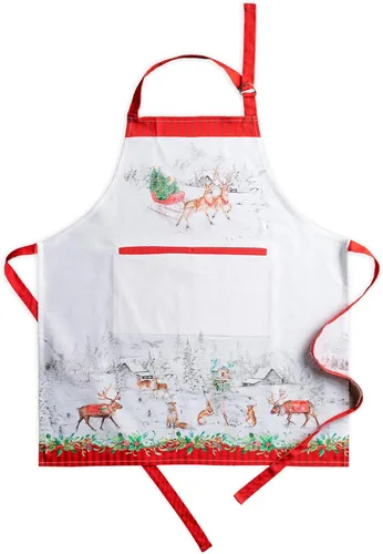 Miniatura 32 de Maison d' Hermine Delantal 100% de algodón para mujeres con bolsillo de cocina delantal de chef para hombres para cocinar primavera verano 001