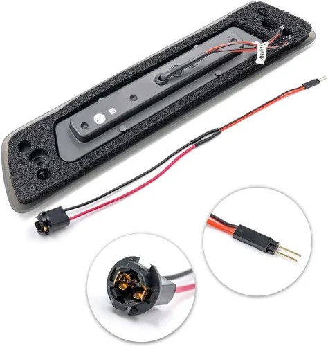 Miniatura 4 de Luces de freno terceras F150 para Ford F150 Raptor 2009 2010 2011 2012 2013 2014 Raptor luces de freno LED rojas 3ª, luces LED blancas