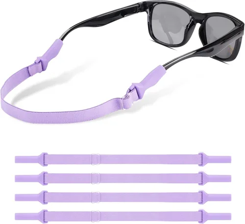 lvvfit Correas para Gafas para Niños (6.5 a 10 pulgadas) - Correa Ajustable para Gafas Deportivas Gafas de Sol Anteojos Correas Sujetadoras para
