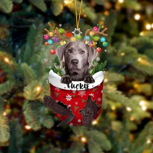 Miniatura 67 de Adorno de Navidad personalizado para perro Airedale Terrier en bolsillo de nieve, adorno para árbol de Navidad, idea de regalo para amantes