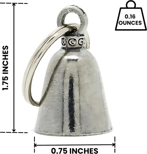 Miniatura 3 de PRINCE ALBERT Guardian® Bell Motocicletas - Accesorio para Harley HD Gremlin, campana, llavero Príncipe Alberto