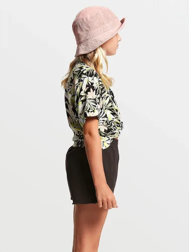 Miniatura 2 de Volcom Strutin Stone - Pantalón corto con cintura elástica para niña, Mapa