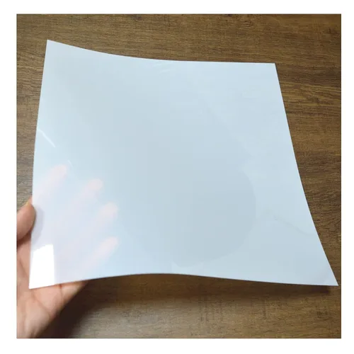 Miniatura 7 de BANLTRE 12 hojas de lámina de Mylar de 7.5 mil, 12 x 12 pulgadas, lámina de PET translúcida lechosa en blanco para hacer plantillas para máquinas