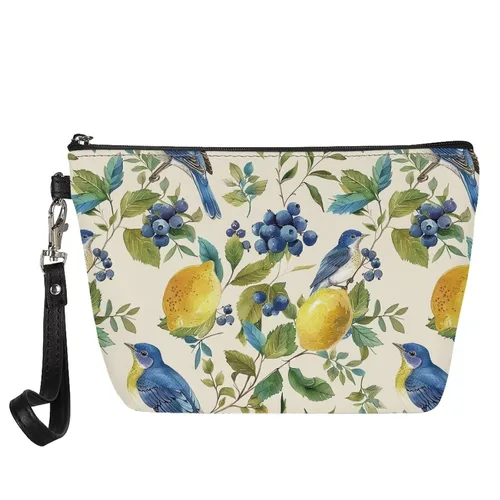 Miniatura 45 de AFPANQZ Bolsas de maquillaje de viaje personalizadas para mujeres y niñas, bolsa de almacenamiento de artículos de tocador, bolso al aire libre