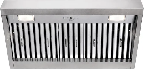 Miniatura 12 de Akicon Inserto de Campana Extractora de 48 Pulgadas, 1200 CFM Campana de Cocina Empotrada con 4 Velocidades, Inserto de Campana de Ventilación