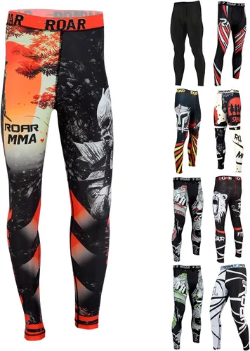 Miniatura 7 de Roar MMA - Pantalones de compresión para entrenamiento de gimnasio