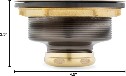 Miniatura 10 de Signature Hardware 482758 Colador de cesta de 4-1/2" con cordal