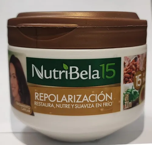 Repolarizacion en Frio Tratamiento Capilar Control Frizz Nutribela15 Reconocidos Ingredientes | Tratamiento Capilar Repolarizador Frío 15
