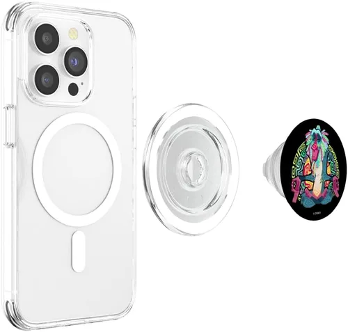 Miniatura 4 de Disney PopSockets MagSafe PopGrip de The Lion King Meditating Rafiki Retrato para iPhone