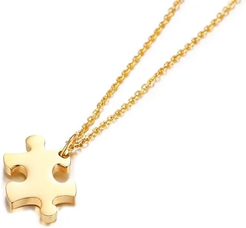 Miniatura 4 de Collar de acero inoxidable con nombre personalizado para 23456 mejores amigos, collar de costura conectada, joyería de amistad, joyería familiar