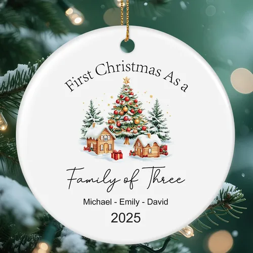 Miniatura 10 de Adornos con nombre de letra para árbol de Navidad, adornos de Navidad personalizados 2025, adornos de nombre inicial personalizados, decoraciones