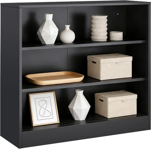 Miniatura 16 de IRONMIX - Vitrina de exhibición moderna con puertas, gabinete curio de metal con estantes, vitrinas de 180 cm de alto para coleccionables
