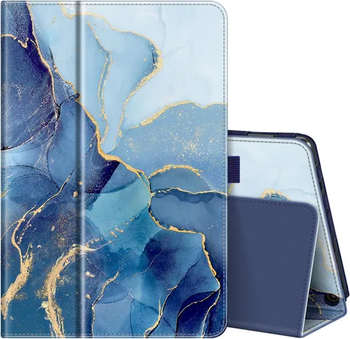 Miniatura 26 de Fintie - Funda tipo libro para tableta Amazon Fire HD 10 y Fire HD 10 Plus (solo compatible con versión de 11ª generación 2021), Funda de pie