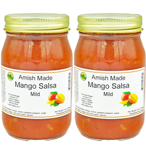 Miniatura 10 de Amish Made Salsa - Tarros de 2 a 16 oz (maíz mediano)