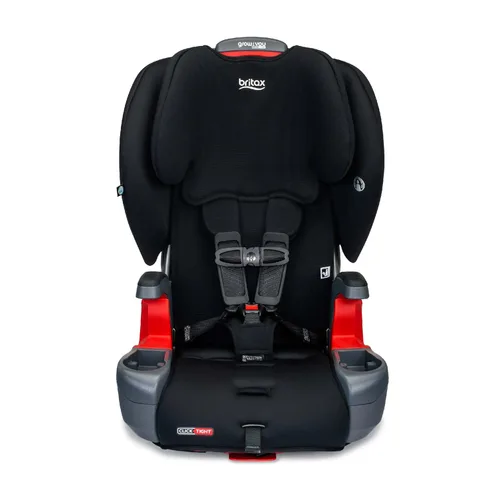 Miniatura 8 de Britax Grow with You ClickTight Asiento de Coche Arnés-2-Elevador, Elevador de Respaldo Alto 2-en-1, Contorno Negro