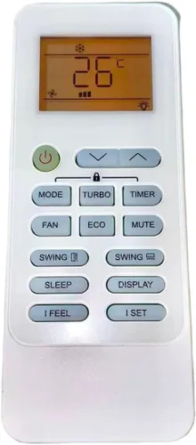 Miniatura 3 de 190424(XHY-S) ℉℃ A/C Control remoto para aire acondicionado TCL GYKQ-52, para Aurus Mini-Split (asegúrate de que tu viejo es idéntico al primero)