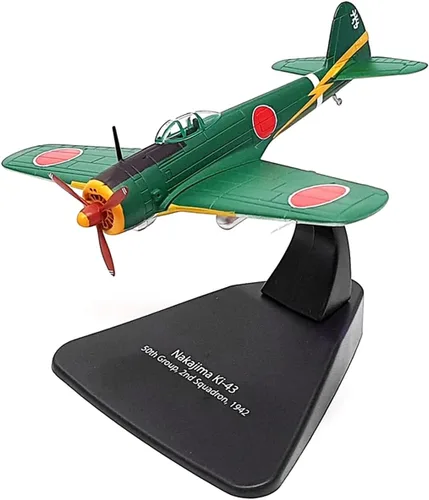 Avión de combate Nakajima Ki-43 Hayabusa 50th Group, 2nd Squadron, (1942) "Oxford Aviation Series 1/72 Modelo de avión fundido a troquel por Oxford