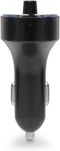 Miniatura 8 de ALURATEK Receptor de audio Bluetooth para coche y transmisor FM con micrófono para llamadas manos libres (ABF01F), azul