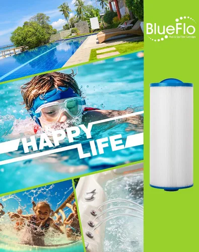 Miniatura 7 de Cartucho de filtro de spa de repuesto para filtro de bañera de hidromasaje Unicel 6CH-961, PAS-1342, PJW60TL, Filbur FC-2715, Jacuzzi J300