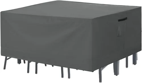 Miniatura 39 de ABCCANOPY Cubierta de Mesa Rectangular Cubierta de Mesa Universal Cubierta de Silla para Exteriores Impermeable y a Prueba de Polvo Resistente al