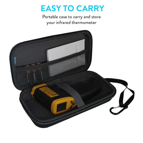 Miniatura 4 de TUDIA Funda vacía de EVA compatible con ANMEATE y GoodBaby Termómetro de frente No-Touch/Etekcity Lasergrip 774 / 1022D Dual Laser/ThermoPro TP30