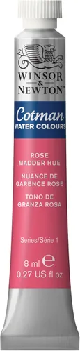 Miniatura 10 de Acuarela Cotman, tubo de 0.27 oz, color carmesí alizarina Gris de Payne